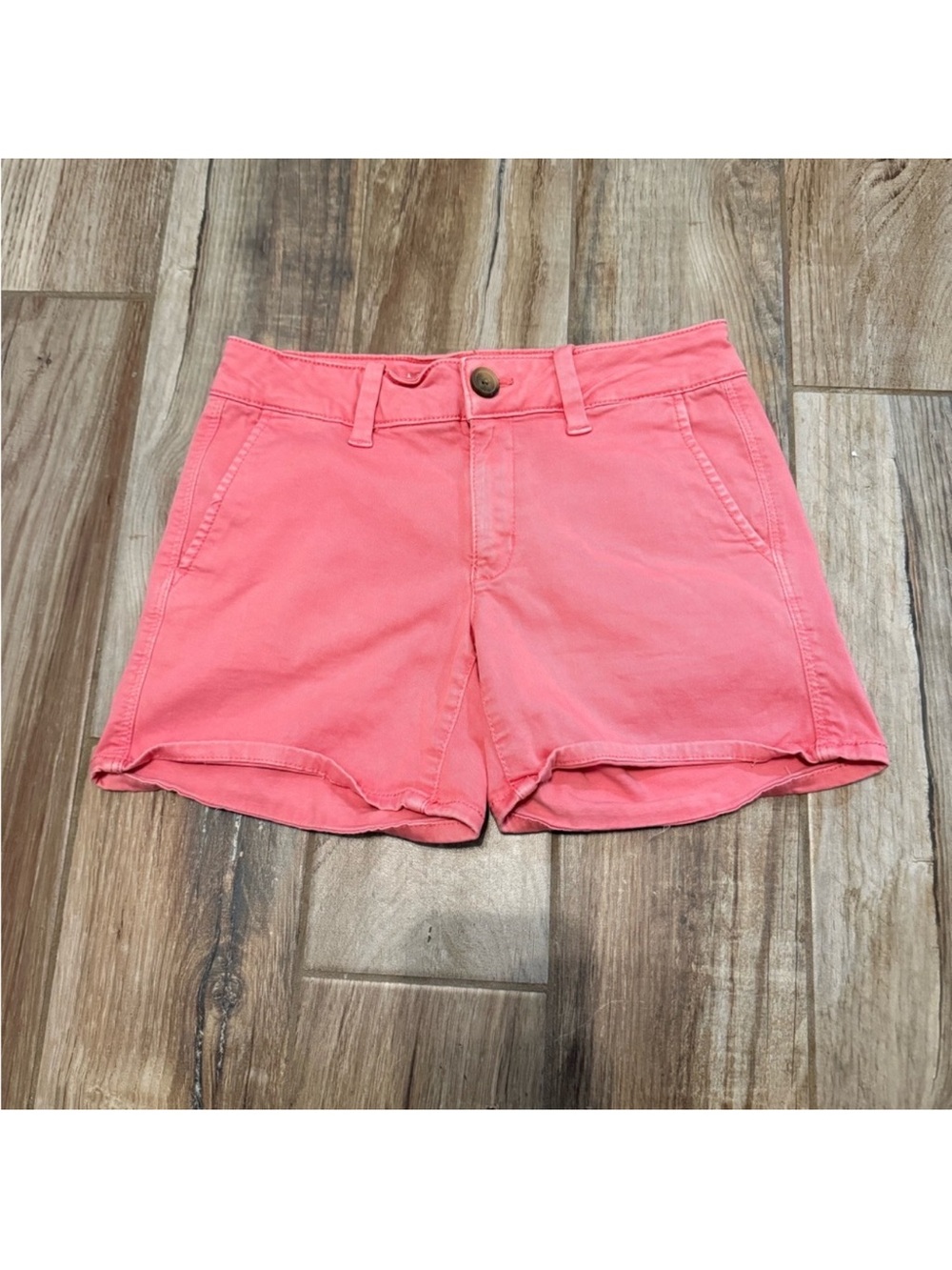 American Eagle Twill X Pink Shorts